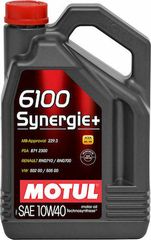 Motul Λάδι Αυτοκινήτου Synerg 6100 10W-40 4lt