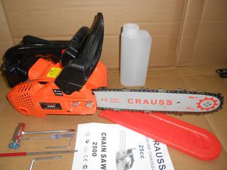 Αλυσοπριονο βενζινης ελαφρυ μικρο για κλαδεμα ωφελιμο μηκος λαμας 25cm , διχρονος κινητηρας , 80 ευρω