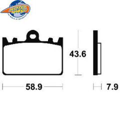 ΤΑΚΑΚΙΑ BENDIX MF166 FA180 SP FR