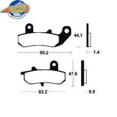 ΤΑΚΑΚΙΑ BENDIX MA135 FA157 STD RR DR650