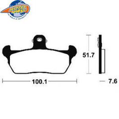 ΤΑΚΑΚΙΑ BENDIX MA141 FA163 STD FR PEGASO 600