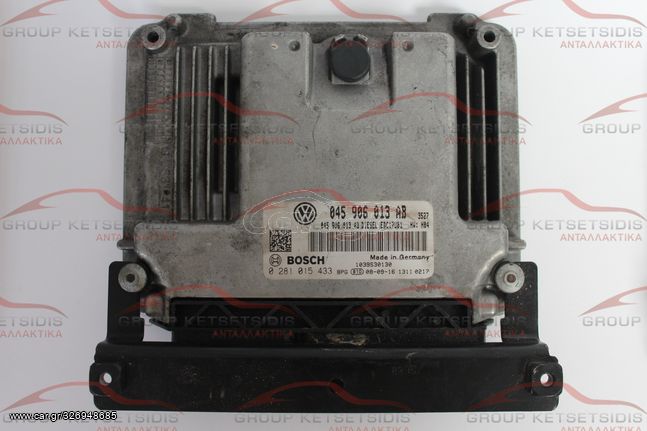 VOLKSWAGEN ECU - ΕΓΚΕΦΑΛΟΣ ( 045906013 AB / EDC17U01 / 0281015433 / 1039S30130 )