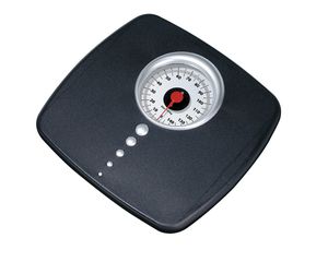 Ζυγαριά μπάνιου SC-1049 black με μέγιστο βάρος 150 κιλά