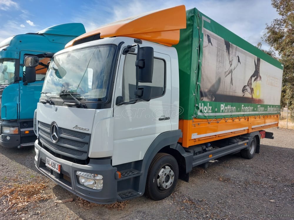 Καρότσα Κουρτίνα Mercedes-Benz 2017 ATEGO Μουσαμάς καροτσα euro 6