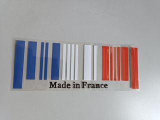 ΑΥΤΟΚΟΛΛΗΤΑ BARCODE MADE IN FRANCE-MADE IN JAPAN