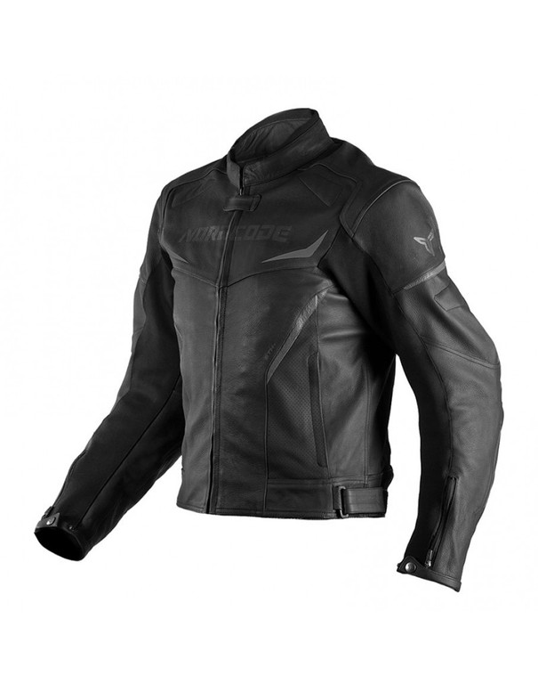 Nordcode Striker Leather Jacket Black