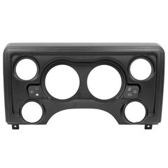 Autometer Gauge Mount, Direct Fit Dash Panel, 6 Gauge (3 3/8" X2, 2 1/16" X4), Jeep Tj/Xj