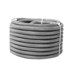 Aeromotive Hose, Fuel, PTFE, Stainless Steel Braided, AN-10 x 8'