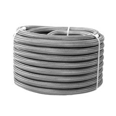 Aeromotive Hose, Fuel, PTFE, Stainless Steel Braided, AN-12 x 4'
