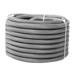 Aeromotive Hose, Fuel, PTFE, Stainless Steel Braided, AN-12 x 8'