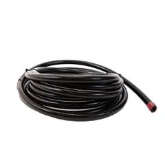 Aeromotive Hose, Fuel, PTFE, Stainless Steel Braided, Black Jacketed, AN-10 x 8'