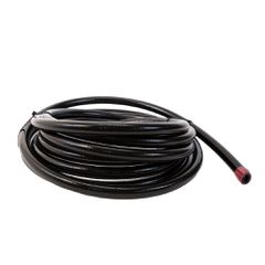 Aeromotive Hose, Fuel, PTFE, Stainless Steel Braided, Black Jacketed, AN-10 x 20'