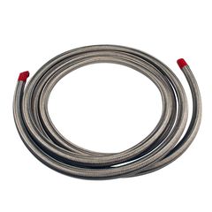 Aeromotive Hose, Fuel, Stainless Steel Braided, AN-10 x 12'