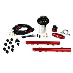 Aeromotive (10-17) Mustang GT Stealth Eliminator Race System with 5.0L 4-V Fuel Rails