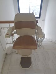 Ανυψωτικη καρέκλα για περιστρεφόμενη σκάλα με τις ράγες, ΠΛΗΡΩΣ ΛΕΙΤΟΥΡΓΙΚΗ!!!!