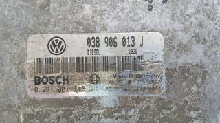 Μονάδα Ελέγχου Κινητήρα ECU Volkswagen Seat 038906013j BOSCH 0281001743-thumb-1