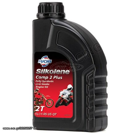 ΛΑΔΙ ΜΗΧΑΝΗΣ 2T SILKOLENE Comp 2 Plus PRO FULLY SYNTHETIC ESTER 1L