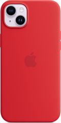 Apple Silicone Case Iphone 14 Plus With Magsafe (PRODUCT)Red - (MPT63ZMA)