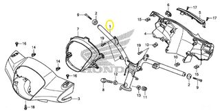 Τιμόνι Honda ANC.125 Mode 53100K29V80