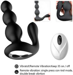 Remote Silicone Anal Beads-thumb-1