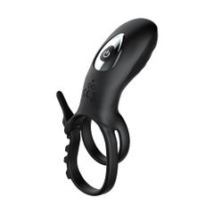 Adjustable Double cockring with remote Control-thumb-2