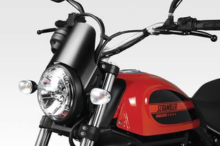 DPM Ζελατίνα αλουμινίου "DarkLight" Ducati Scrambler 400-thumb-1