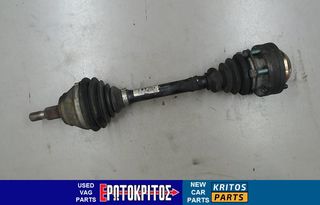 ΗΜΙΑΞΟΝΙΟ ΕΜΠΡΟΣ ΑΡΙΣΤΕΡΑ AUDI A3 TT SEAT LEON TOLEDO SKODA OCTAVIA  VW GOLF BORA 1J0407271FD ΜΕΤΑΧΕΙΡΙΣΜΕΝΟ ΓΝΗΣΙΟ