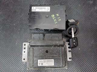 NISSAN MICRA K12 SET IMMO HITACHI MEC37-320,YM