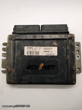 ΕΓΚΕΦΑΛΟΣ ΚΙΝΗΤΗΡΑ SIEMENS RENAULT LAGUNA 1.6 SIRIUS32N S110130040A 8200035705 8200044437