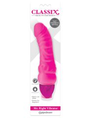 Κλασικός Ρεαλιστικός Δονητής Classix Mr. Right Vibrator 15 cm (Ροζ) - Pipedream