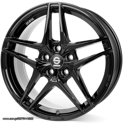 Sparco Record 7.5x17" Gloss Black 5x112 ET35