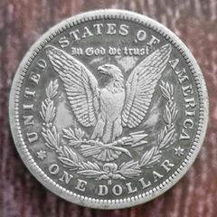 1 Δολάριο 1878 ακριβές αντίγραφο Συλλεκτικό νόμισμα, καθαρό Ασήμι 900 βαθμών 