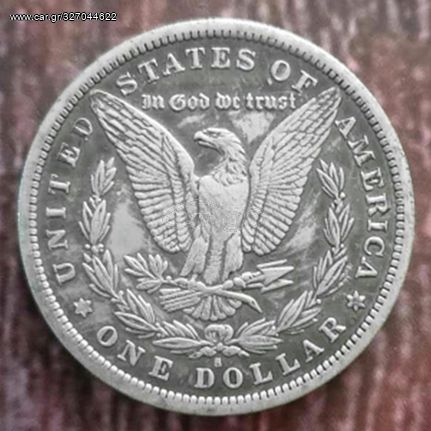 1 Δολάριο 1878 ακριβές αντίγραφο Συλλεκτικό νόμισμα, καθαρό Ασήμι 900 βαθμών 