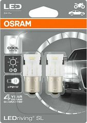 Osram Λάμπες Αυτοκινήτου LEDriving SL P21W-BA15S-1156 LED 6000K