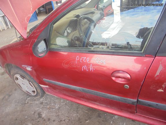 PEUGEOT  206'  '98'-04' - Γρύλλοι-Μηχανισμοί Παραθύρων  μπροστα  αριστερα - Κλειδαριές