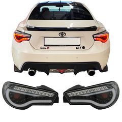 Πισινά Φανάρια Set Toyota GT86 12-16 Led Bar Dynamic Black/Crystal Sonar