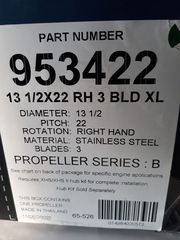 Προπέλα Ballistic 13-1/2" x 22"-thumb-5