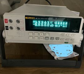 ΔΩΡΕΑΝ ΠΑΡΑΔΟΣΗ ΜΕ ΚΟΥΡΙΕΡ.Fluke 45 Multimeter Dual Screen True RMS AC/DC 0.002% accuracy- Checked In calibration against Keithley 2000 6.5 digit