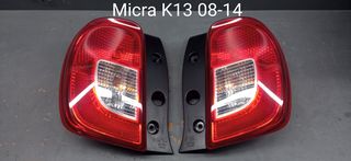 Φανάρια πίσω δεξί-αρστερό Nissan Micra K13 2008-2014