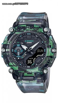 Ρολόι Casio G-Shock Limited Edition με πολύχρωμο λουράκι GA-2200NN-1AER