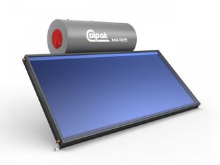 Calpak Mark 5 Ηλιακός Θερμοσίφωνας 160 lt /2,6m2 Glass Επιλεκτικός Τριπλής Ενέργειας