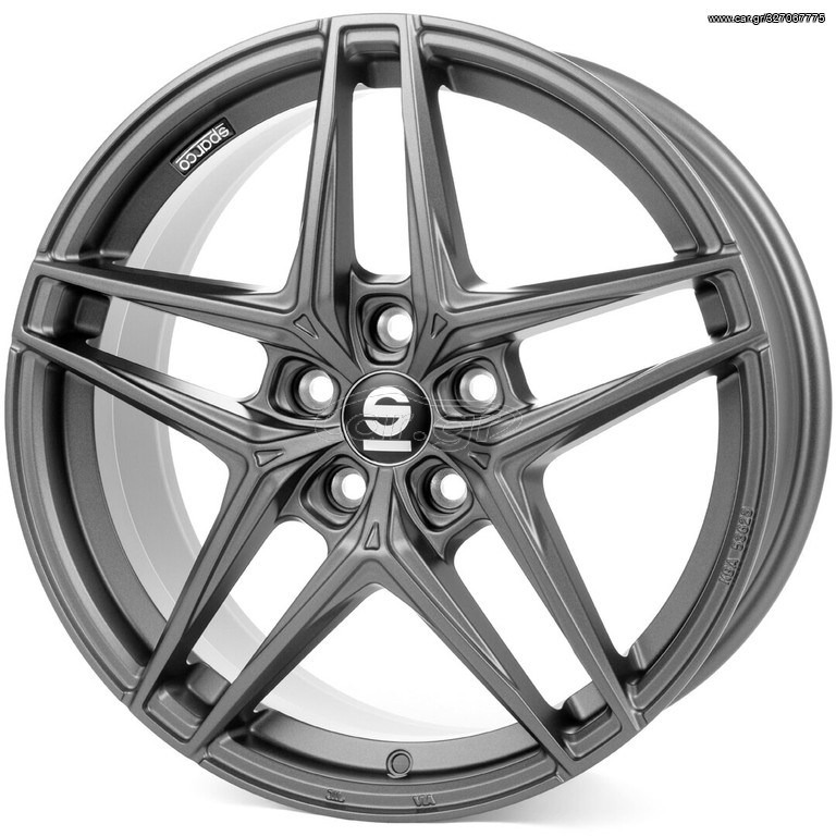 Sparco Record 7.5x17" Matt Graphite 5x112 ET35