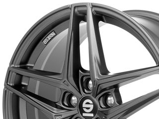 Sparco Record 7.5x17" Matt Graphite 5x112 ET35-thumb-3