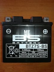 BS  BATTERY  (BTZ7S-BS)  Μπαταρία Με Υγρά Καινούργια 