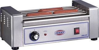 Συσκευή Hot Dog  ρόλλερ με πέντε περιστρεφόμενες ράβδους Διαστάσεις 50X24X18