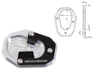 HEPCO BECKER επέκταση σταντ για TRIUMPH TIGER 900/RALLY/RALLY PRO 20- 