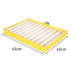 ΡΑΦΙΕΡΑ ΑΥΓΩΝ (1.5 ΠΕΡΙΣΤΡΟΦΗ ΤΟ ΛΕΠΤΟ) 220V ΣΕ ΔΙΑΣΤΑΣΗ 42Χ43Χ4 ΜΕ ΑΡΓΟΣΤΡΟΦΟ ΜΟΤΕΡ,ΧΩΡΙΣ ΘΕΡΜΟΣΤΑΤΗ-ΕΝΤΟΛΕΑ (ΑΠΕΥΘΕΙΑΣ ΣΕ ΣΥΝΔΕΣΗ 220V-240V)ΚΑΙ ΜΕ ΝΕΟ ΕΝΙΣΧΥΜΕΝΟ ΠΛΕΥΡΙΚΟ ΤΟΙΧΩΜΑ-thumb-4