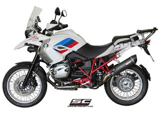 Sc Project Εξάτμιση Τελικό Oval Carbon/Carbon End BMW R 1200 GS/Adventure 2010 - 2012 Euro3