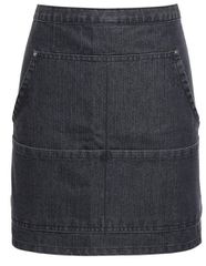 PR125 Ποδιά Μέσης Τζιν 70% Βαμβάκι - 30% Πολυέστερ Twill, 275gsm BLACK DENIM