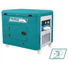 TP280001 Ηλεκτρογεννήτρια Diesel Χαμηλού Θορύβου 8000W - ΠΕΤΡΕΛΑΙΟΥ ΜΟΝΟΦΑΣΙΚΕΣ - TOTAL (#TP280001)